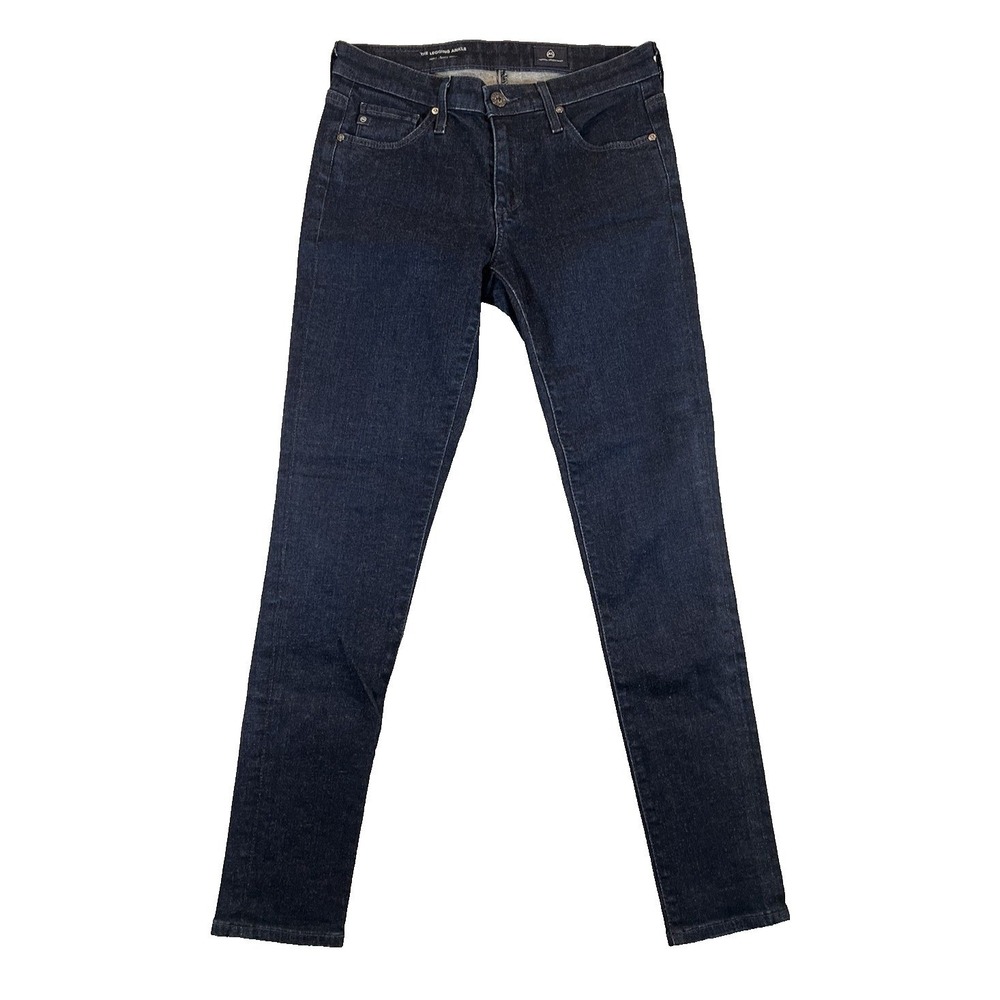 AG Adriano Goldschmied Jeans Womens 26R The Legging Super Skinny Ankle Dark Wash